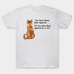 Cat Ignoring you T-Shirt